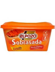 PATE SOBRASADA EL POZO TARRINA 250 GRS. 2