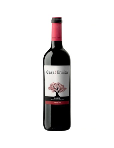 VINO JUMILLA  CASA ERMITA ROBLE 75 CL.