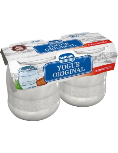 DANONE ORIGINAL NATURAL AZUC. PK-2