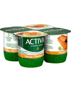 DANONE ACTIV. SOJA F. EXOTICAS PK-4