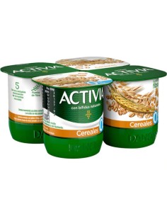 DANONE ACTIVIA CEREAL 0%X4