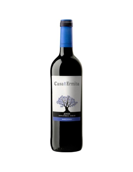 VINO JUMILLA  CASA ERMITA  TINTO JOVEN 75 CL.