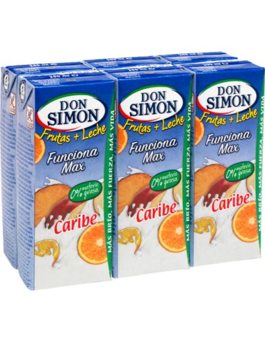 LECHE+ZUMO FUNC D. SIMON S/AZ CARIBE PK-
