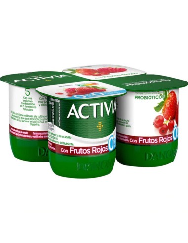 DANONE ACTIV. DES C. FRUTAS ROJAS PK-4