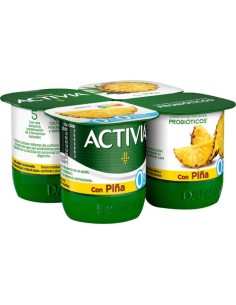 DANONE ACTIV. DES CON PIÑA PK-4