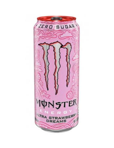 BEBIDA ENERGETICA MONSTER STRAWBERRY 500