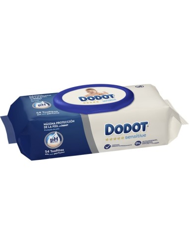 TOALLITAS HUMEDAS DODOT SENSITIVE 54 UND