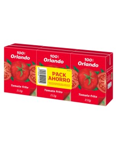 TOMATE FRITO ORLANDO BRIK 212 GRA PAK 3 2