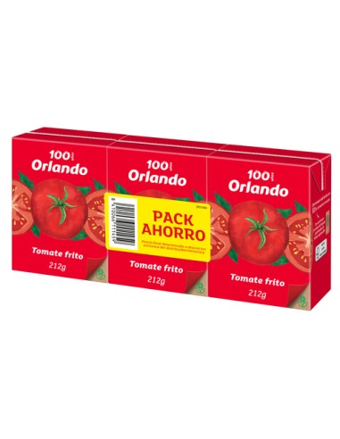 TOMATE FRITO ORLANDO BRIK 212 GRA PAK 3