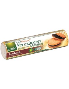 GLLTAS. GULLON SANDWICH CHOCO ZERO 250 G